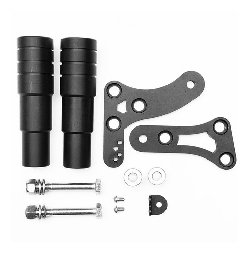 Imagem 2 de 5 de Slider Dianteiro Nylon Motos Yamaha Mt03 Mt 03 2015 / 2020