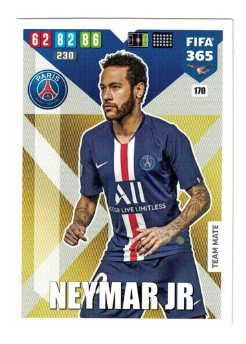 Carta Neymar Jr. - Fifa 365 2020  Panini