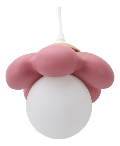 Lámpara Colgante De Techo, Lámpara, Estilo Flor, Color Crema