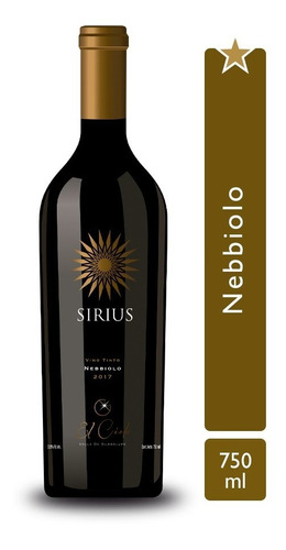 Vino Tinto Mexicano Sirius - Nebbiolo 750 Ml.