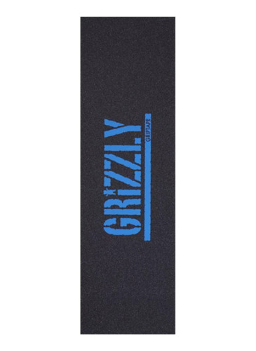 Lixa Grizzly Stamp Logo Blue 9  X 33 