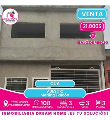 Townhouse en venta