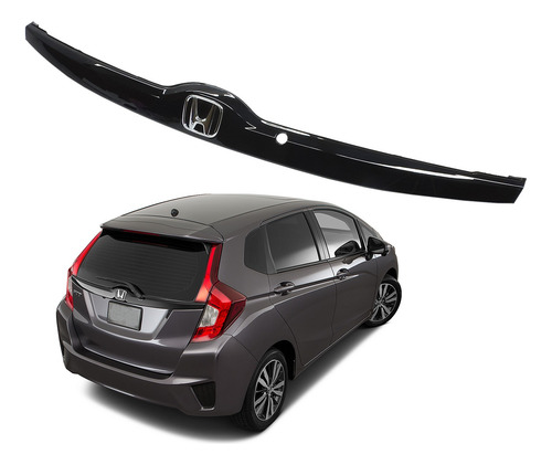 Acabamento Tampa Traseira C/ Emblema Honda Fit 2015 Até 2021