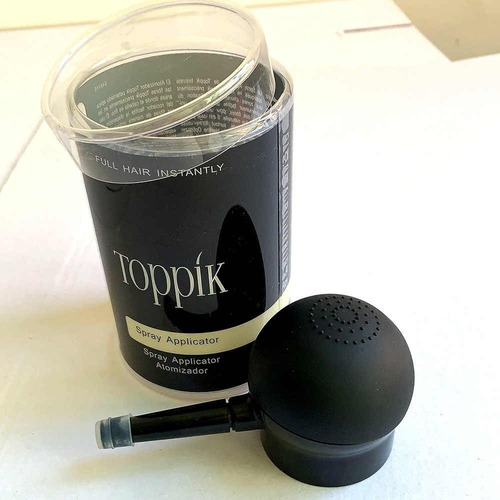 Imagen 8 de 10 de Pack Toppik Microfibras De Queratina + Aplicador Difusor
