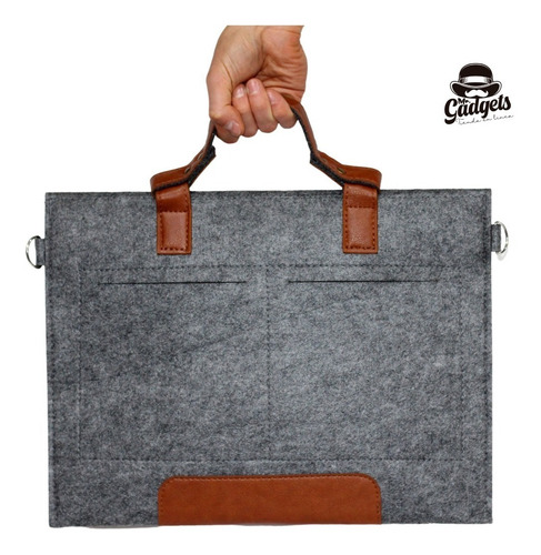 Imagen 3 de 10 de Mochila Portafolio Para Laptop Maletín Con Compartimentos