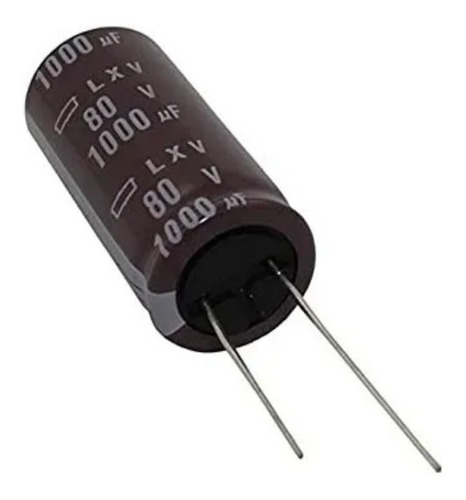 Capacitor 1000uf 80v (6 Piezas)