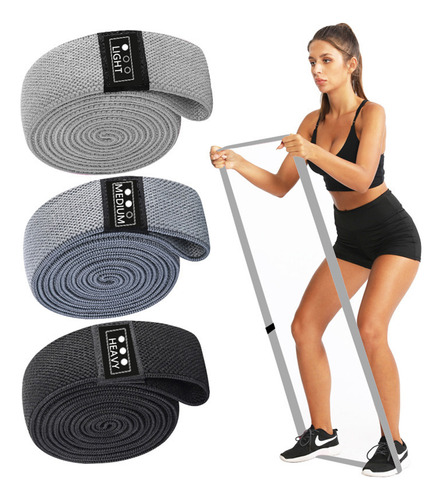 Faixa De Resistência Elástica Para Set Resistance Gym Home L