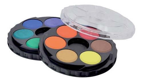 Imagen 1 de 1 de Acuarela Koh-i-noor Blister 12colores (pastillas)