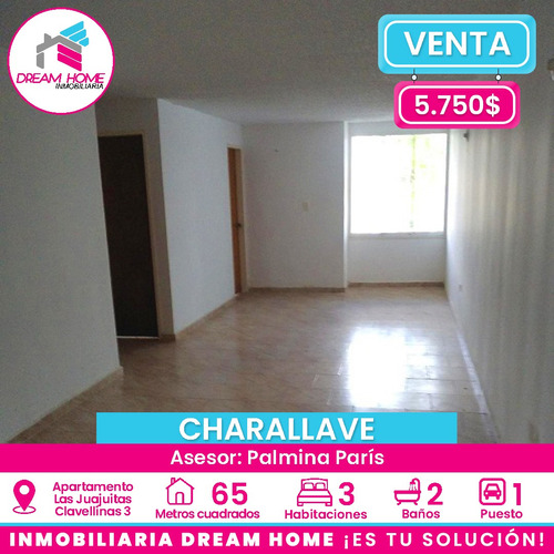 Apartamento Urbanización Las Juajuitas  Clavellinas 3 - Charallave 