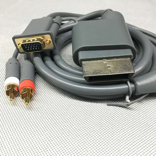 Para Xbox 360 A Vga-box, Monitor De Cable, Proyección, Tv, A