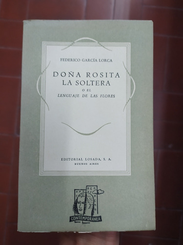 Doña Rosita La Soltera Por Federico Garcia Lorca