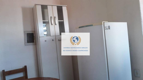 Kitnet Com 1 Dormitório Para Alugar, 22 M² Por R$ 880,00/mês - Cidade Universitária - Campinas/sp - Kn0015