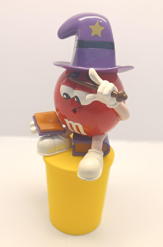 Dispenser M&m M E M Mem Original Grande Feiticeiro Mago Mági (Usado)