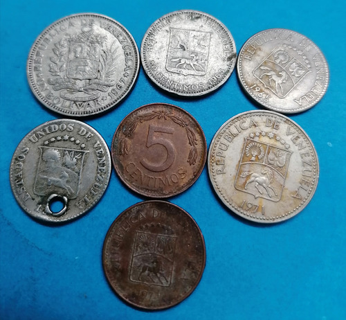 Venezuela 6 Monedas 1954 - 1976