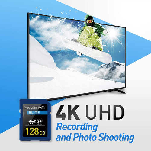 Teamgroup Elite Uhs-i U3 V30 Uhd De 256 Gb, Speed De...
