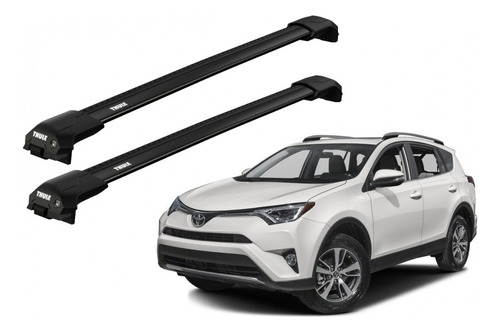 Barras Thule Toyota Rav 4 16-18 Re / Edge Flush Black