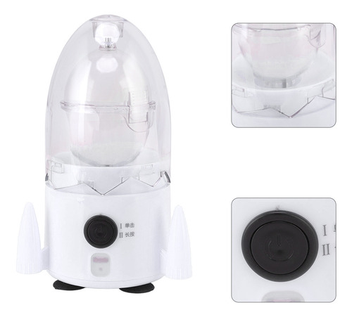 Base De Silicona Recargable Egg Scrambler, Abs Apta Para Uso
