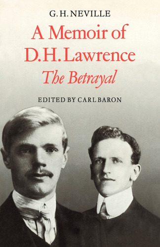 Libro A Memoir Of D. H. Lawrence De Carl Baron Cambridge Uni