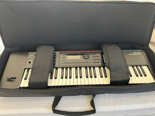 Roland Juno Ds61 61-key Keyboard Synthesizer/ Soft Gator Cae