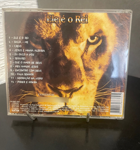 Cd Ele É O Rei - Mac Washington Negrão Estandar (Usado)