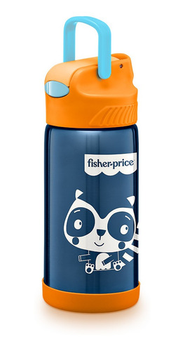 Botella Termica 400 Ml Acero Fisher Price Azul Bb1022