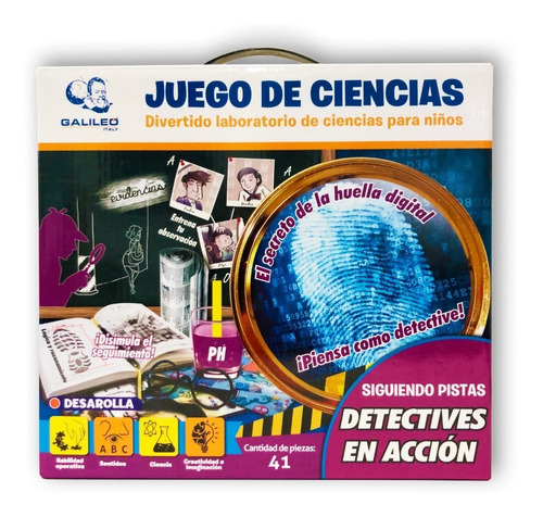 Juego Ciencias Detectives En Acción Galileo Italy