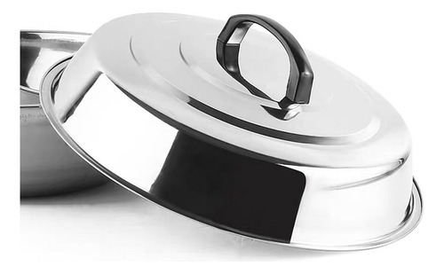Tapa De Wok De Acero Inoxidable, Tapa De Cocina Tapa Gruesa.