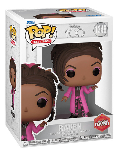 Figura de acción Pop! Tv Raven Disney 100 Funko