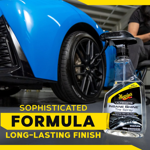 Espuma Tire Dressing Meguiar's Ultimate Insane Shine, 473 Ml