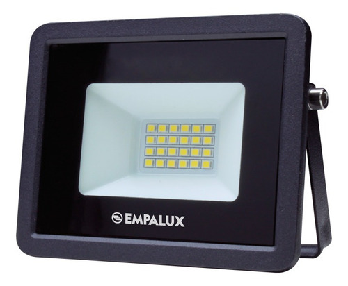 Empalux Refletor Led 30w 110v/220v Bivolt 5500k Resistente Água Ip66 Cor da carcaça Preto Cor da luz Branco-frio