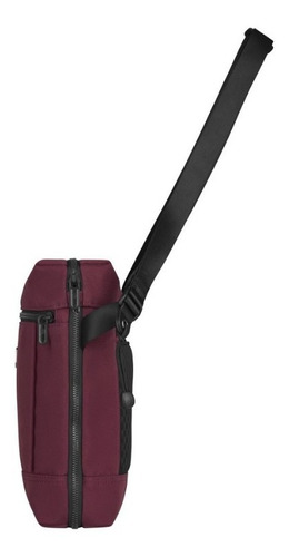 Imagen 3 de 8 de Bolso Para Tablet De 10 Pulgadas, Vino, Victorinox (607123)