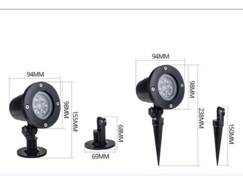 Imagen 7 de 8 de Luz De Colores Proyector De Navidad Copo De Nieve.