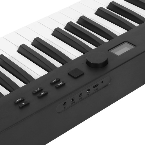 Teclado Portátil, Piano, Plegable, Digital, Profesional, 88