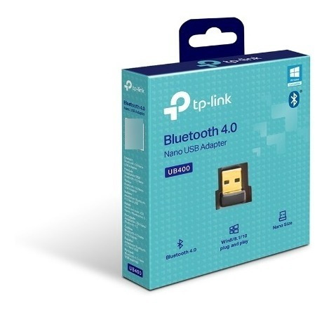 Imagen 2 de 2 de Adaptador Bluetooth Usb Nano Tp-link Ub400 Notebook Pc