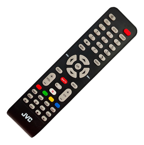 Control Remoto Jvc Smart Tv Idf121 Netflix Yt + Funda Y Pila