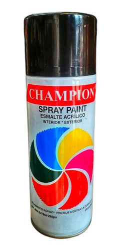 Pintura Spray Negro Mate