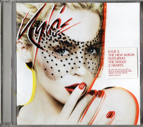 Kylie Minogue X Cd 13 Tracks Enhanced + Insert Eu 2007