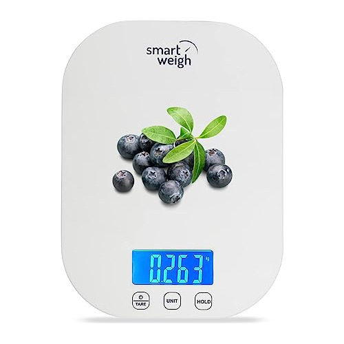 Báscula Digital Para Alimentos De Cocina Smart Weigh De 11 
