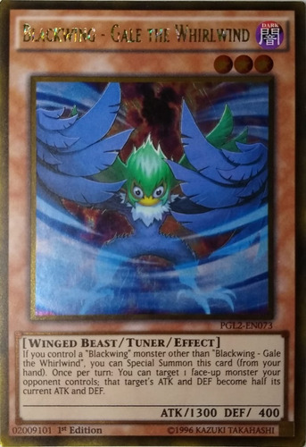 Yugioh! Blackwing - Gale The Whirlwind Pgl2-en073