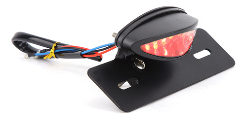 Luz Trasera De Motocicleta, Licencia De Freno Led Retro Univ