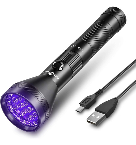 Linterna Usb Recargable 395nm