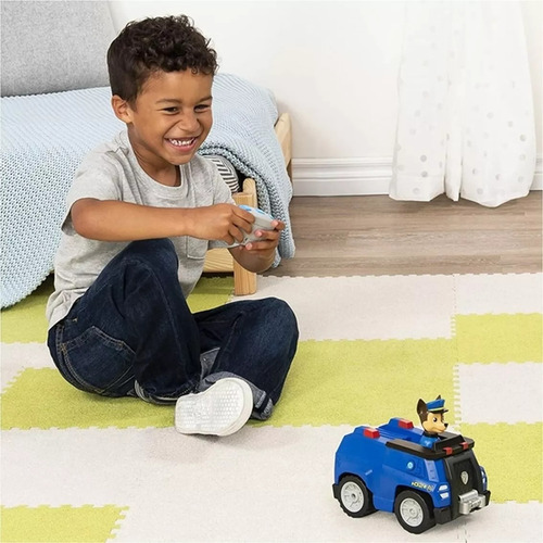 Imagen 5 de 7 de Paw Patrol Vehiculo Control Remoto Rc Con Figura Playking