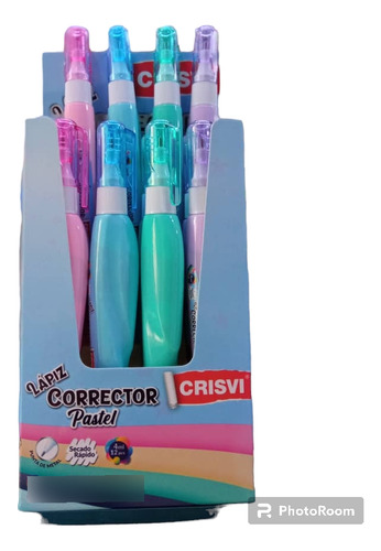 Lápiz Corrector Pastel Crisvi.( 2 Unids )