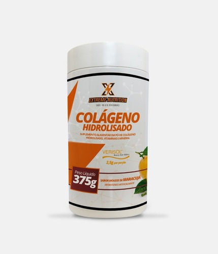 Imagem 3 de 4 de Colágeno Hidrolizado Com Verisol Sabor Mousse De Maracujá
