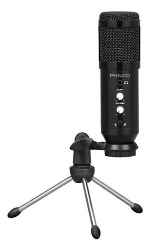 Micrófono Condensador Usb Streaming Philco