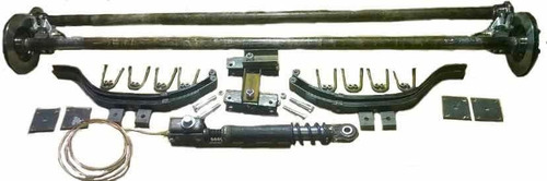 Imagen 1 de 2 de Doble Eje Con Freno Kit Completo Enganche Trailer Caballos