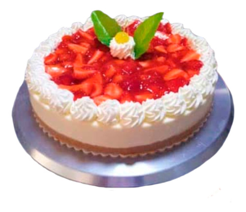 Postres Y Tortas - Cheesecake De Fresas (grande)