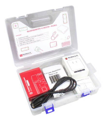 Raspberry Pi 4 8gb Case Ventilador Hdmi Pi 4 B Kit