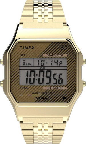 Reloj Para Hombre Timex/dorado