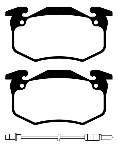 Pastillas De Freno Para Renault Express 0 1.9d 94/96 Litton